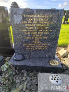 Cmentarz Scoonie Szkocja