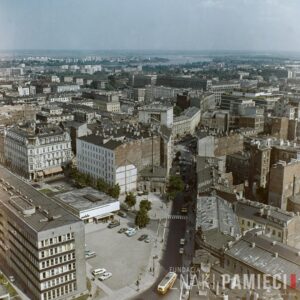 Warszawa A widok na ul. Zgoda, Śródmieście, Warszawa